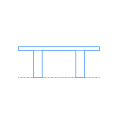 Furniture Dining Tables Kayu Teak Table Svg Line Art, Free Vectors File